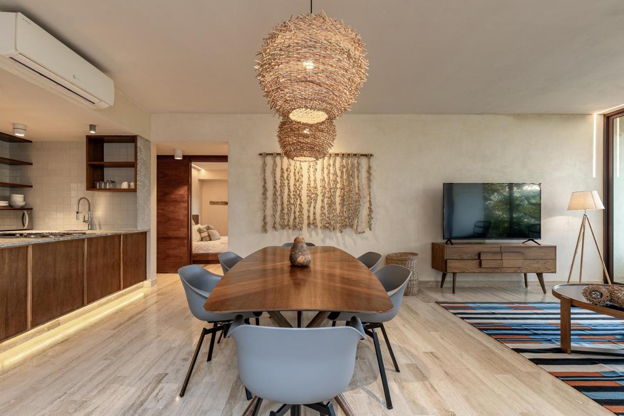308-303 Beautiful Apartments With 3 Bedrooms Тулум Екстер'єр фото